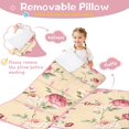 thumbnail image 3 of Pioneer Flower Floral Print Pattern Toddler Nap Mats for Kids Preschool,Sleeping Mat Bag or Kids,Toddler Sleeping Bag,Toddler Nap Mat or Daycare, 3 of 6