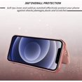 thumbnail image 6 of Petocase for iPhone 12/12 Pro Flip Case,Thin Slim Folio Wallet Case Leather with Soft Clear TPU Back Cover Fully Protection Wallet Case with Card Holder for,Rose Gold, 6 of 7
