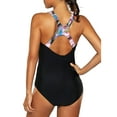 thumbnail image 5 of Women One Piece Boxer Swimsuit Sports Racing Swimsuit Tranning Backcross Swimwear, 5 of 5