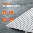 thumbnail image 4 of Door Threshold Ramp, 1" Rise, 800 lbs Load Capacity, Door Ramp for Wheelchairs, Adjustable Modular Threshold Ramp for Wheelchairs, Scooters, Aluminum Threshold Ramp for Doorways,Power Chairs, 4 of 11