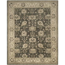SAFAVIEH Sivas Handan Oriental Area Rug, Grey/Ivory, 9' x 12'