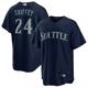 thumbnail image 1 of Camiseta clásica de béisbol de Ken Griffey Jr. de los Seattle Mariners, color azul marino, con número de estrella bordado.-XXXL, 1 of 2