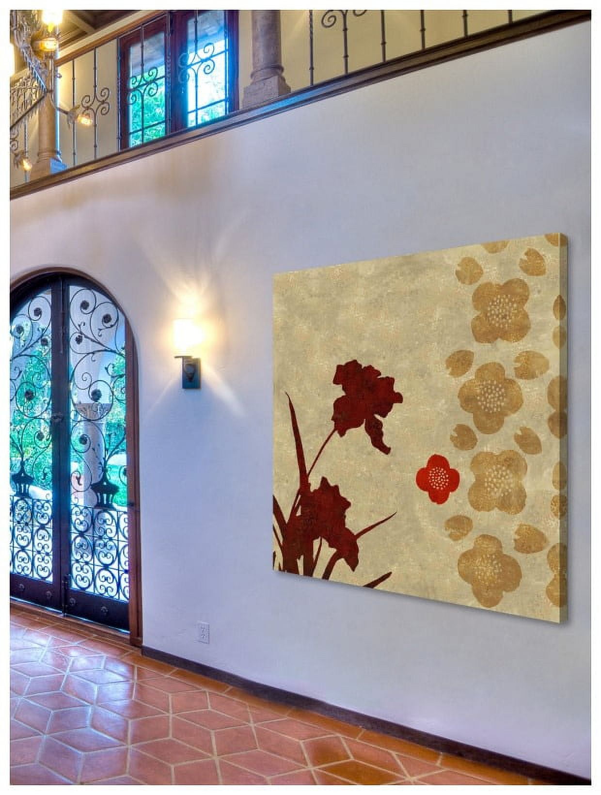 "Panel 10" Painting Print on Wrapped Canvas