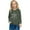 1Army Green185, variant on XAOFW Kids T-Shirts Girls Graphic Snowflake Print Round Neck Toddler Youth Everyday Play Long Sleeve Comfort Breathable Daily Lounging Tee