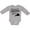 AC-Heather Grey, variant on Someone in Virginia Loves Me Boys or Girls Long Sleeve Baby Bodysuit
