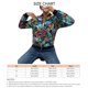 thumbnail image 5 of Chaquetas Con Cremallera De Manga Larga Hojas Estampadas Mujeres Abrigo Outwear Para Otoño E Invierno Colorido S, 5 of 5
