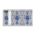 thumbnail image 2 of Cloth Wallet with Lanyard & Multiple Compartments Fashion Purse Zipper Clutch Bag for Cash Cards Coins Blue and White Porcelain-style, 2 of 7