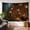 D, variant on XaaKee wall tapestry Cozy Dirt Pathway Treehouse Study High-Quality Polyester tapestry wall hanging 60x40Inch