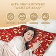 thumbnail image 4 of Bingfone Body Pillow Cover Long Pillow Case With Zipper Decorative Bedding Pillowcase 20"X54" Soft Cushion Pillow Case For Bedroom-Fire Extinguisher, 4 of 8