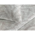 thumbnail image 3 of Ambesonne Leaves Quilted Bedspread Set 3 Pcs, Warm Taupe Leaf Botanical, King, Warm Taupe White, 3 of 4