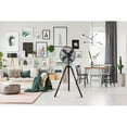 thumbnail image 5 of Star Fans  Star Tripod 16-inch Stand Fan with Wooden Legs Black N/A Matte, 5 of 5