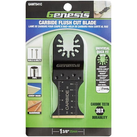 UPC: 0811285021037 | Richpower 1.375 in. Universal Quick-Fit Carbide Flush Cut Blade