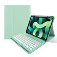 thumbnail image 2 of Funda con teclado kaitesi para iPad Pro de 11 pulgadas con ratón, color verde menta, 2 of 7