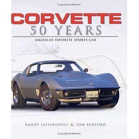 Pre-Owned Corvette 50 Years (Hardcover) 0760317682 9780760317686