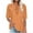 Orange, variant on Cotton Gauze Tops For Women Womens Blouses Dressy Casual Petite Tshirts Shirts Graphic Vintage V Neck Workout Shirts Women Crop