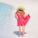 thumbnail image 5 of Sombrero de paja de ratán para niños con circunferencia de 52-54 cm, sombrero de verano, parasol para exteriores, sombrero de playa, protector solar, sombrero de copa plana, sombrero para, 5 of 5