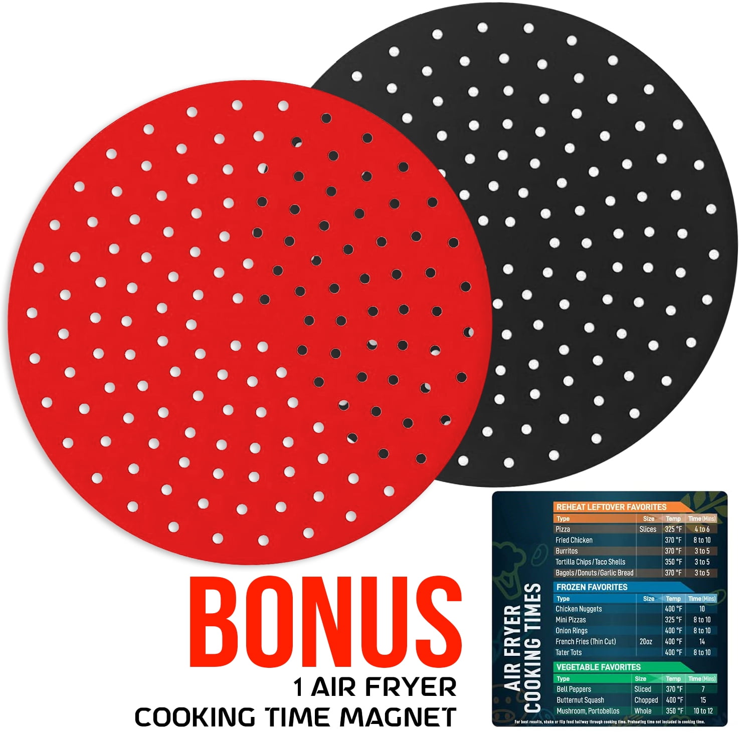 2pcs Air Fryer Silicone Liners 8 Inch For Air Fryer Basket Silicone Air  Fryer Liners Reusable Silicone Air Fryer Liners Kitchen Baking Tools - Home  & Kitchen - Temu