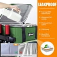 thumbnail image 2 of Cooler Backpack, 2WIN2BUY 24 Cans Insulated Lunch Backpack Cooler Leakproof, Keeps Hot/Cold for Up to 16 Hours, Lightweight Waterproof Beach Travel Camping Cooler Bag for Men and Women, 2 of 7