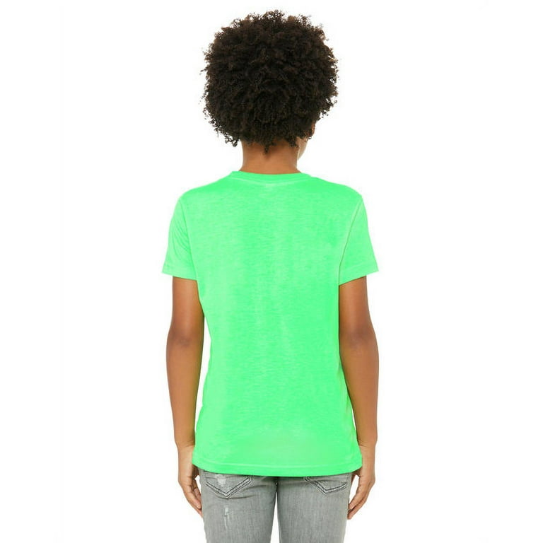 Simple Modern Wave Wiggle Color Design - Cream Green Kids T Shirt