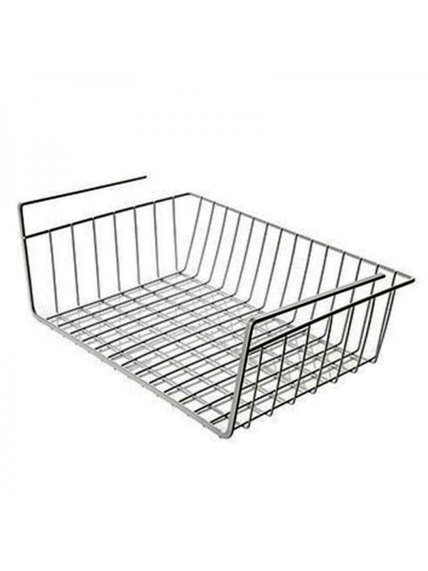 37*24cm Under Shelf Basket Rack Storage Organizer Holder For
