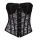 thumbnail image 1 of Women's Corset, Elegant, Cosplay Corset, Lacing, Gothic Costume, Corset with Adjustable Mesh Design, Encanto Cosplay Costume, Black, L, 1 of 5