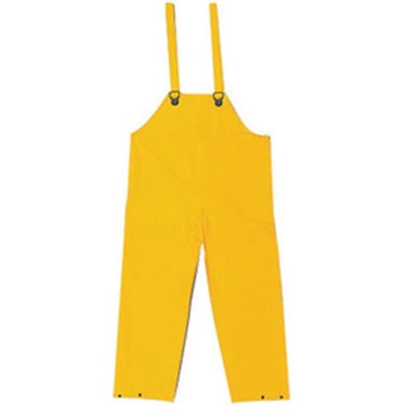 Classic-0.35 mm. Pvc-Polyester Bib Overall With Fly Yellow - 2X