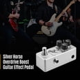 thumbnail image 3 of Silver Horse Overdrive Boost Guitar Effect Pedal Full Metal Shell True Bypass, 3 of 4