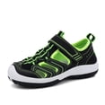 thumbnail image 1 of Sandales pour Tout-Petits Mode pour Enfants Sac à Orteils Confortable Respirant Chaussures pour Bébé Garçon Vert 7-8 Ans, 1 of 5