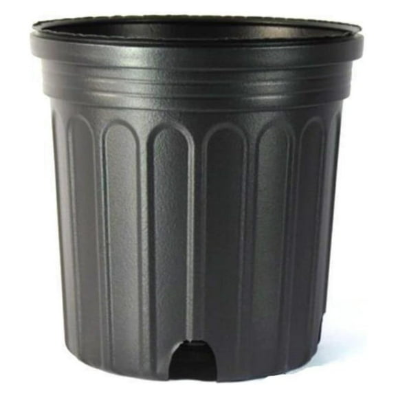 2 Gallon Nursery Pot, (Qty. 50), Black, Full 2 Gallon, Black Nursery Greenhouse Containers