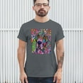 thumbnail image 3 of Tee Hunt Dean Russo Cute Love You Basset T-Shirt Colorful Dog Pet Men's Tee, Charcoal, 3X-Large, 3 of 5