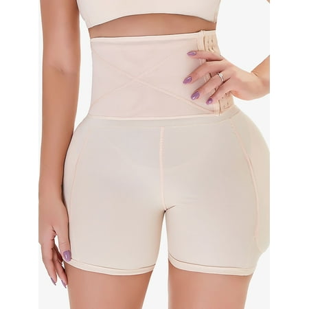 

DYMADE Women Triple Breasted High Waist Hip Tucking Underpants
