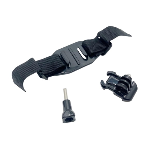 Zxpjkyu Vented Helmet Strap Mount Bike Helmet Strap Cycling Quick Release Buckle Easy to