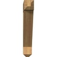 thumbnail image 2 of Ekena Millwork 5 1/2"W x 34"D x 34"H Traditional Craftsman Smooth Bracket, Western Red Cedar, 2 of 13