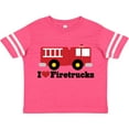thumbnail image 3 of Inktastic I Heart Firetrucks Boys or Girls Toddler T-Shirt, 3 of 5