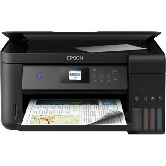 Epson EcoTank L4160 - Multifunction printer - color - ink-jet - refillable  - A4 (210 x 297 mm), Lett - Walmart.com