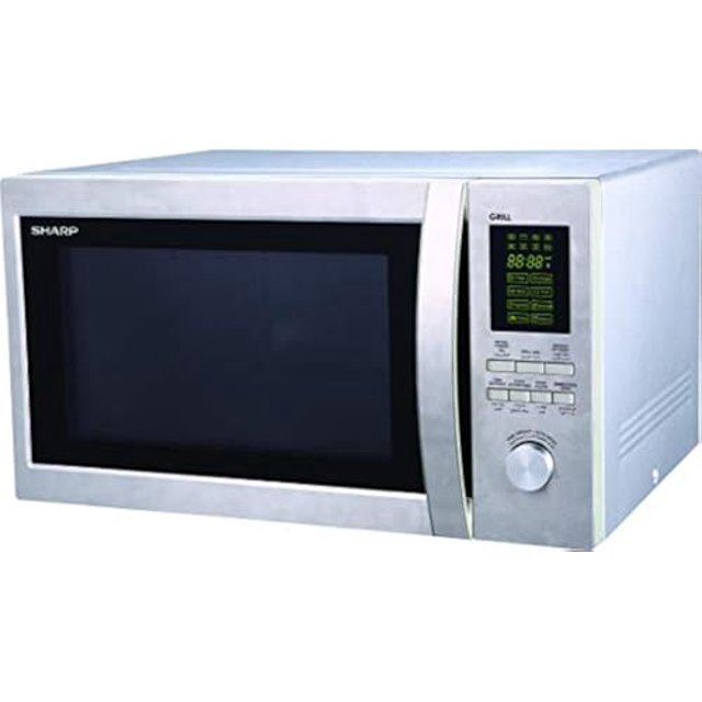 Horno microondas Sharp R78 R-78BT(ST) de 43 litros con grill, 220 voltios (no apto para EE. UU.)