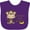 Purple, variant on Inktastic Mommy's Little Monkey Boys or Girls Baby Bib