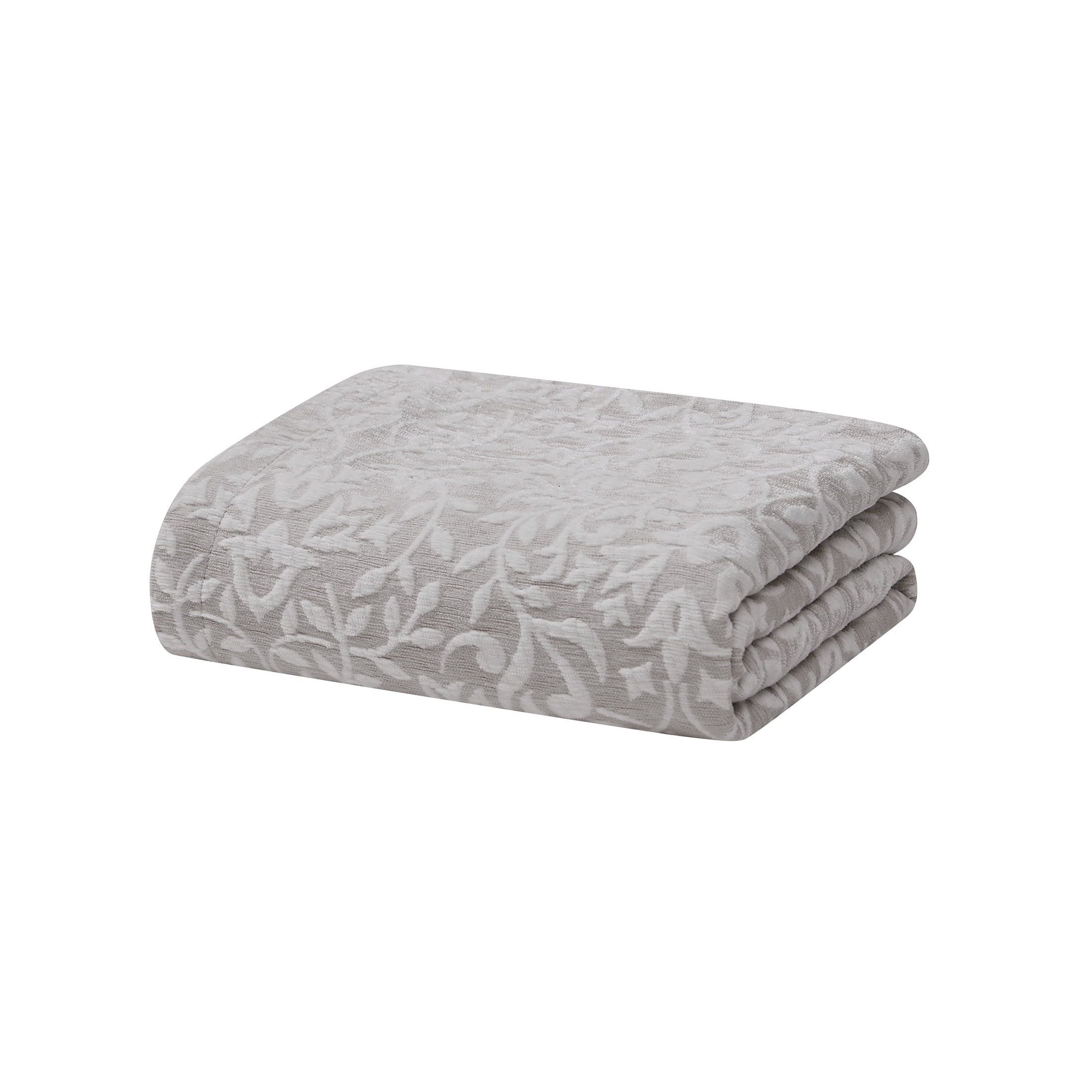 Better Homes & Gardens Embroidered Euro Pillow Sham, Grey, 26" x 26"