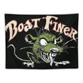thumbnail image 5 of Orinice Rat Cartoon Fink Flag Funny Animal Motorcycle Racing Tapestry 3x5 Feet Polyester HD Printing for College Dorm Cave Room Wall Decration 60x50inch, 5 of 6
