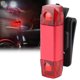 thumbnail image 5 of Luz de advertencia trasera para bicicleta recargable por USB, luz trasera impermeable para exteriores, 5 of 8