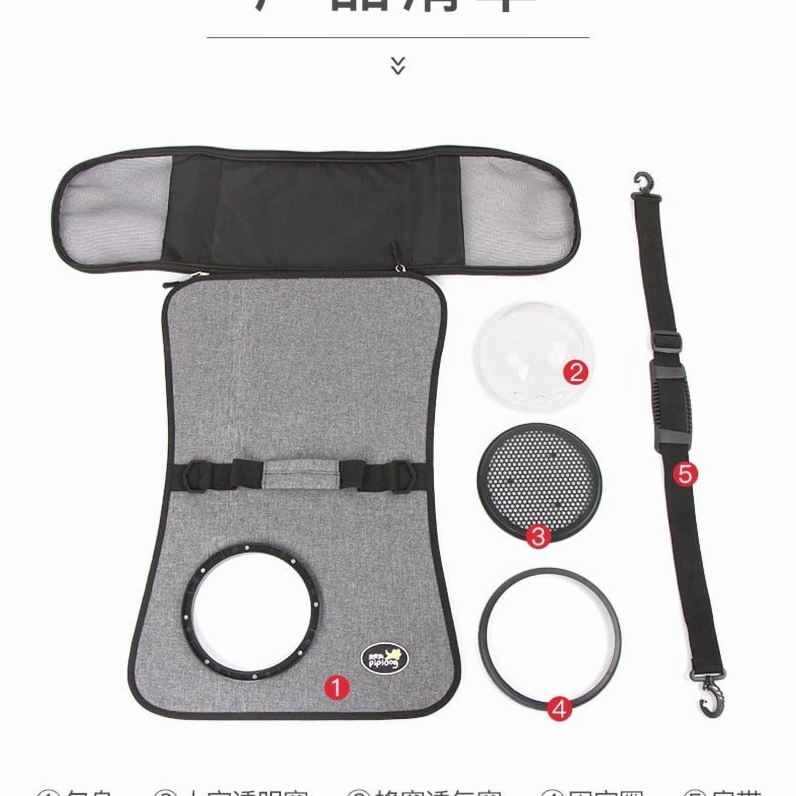 Portable Transparent Cat Carrier Backpack Breathable Bubble Pet Travel Bag Foldable Space Capsule Design For Small Dogs And Cats Airline Approved Outdoor Hiking Camping Pet Supplies Shoulder Bag