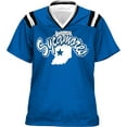 thumbnail image 1 of ProSphere Women's Indiana State University Goal Line Football Fan Jersey, 1 of 6