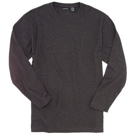 Big Men's Drop Needle Crewneck Shirt