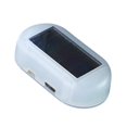thumbnail image 3 of MERIGLARE Generic Car Solar Power Simulated Dummy Alarm Atmosphere Light Warning Light blue light white, 3 of 9