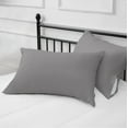 thumbnail image 4 of A1 Home Collections Organic Cotton Pillowcase Pair, 300TC GOTS Certified Super Soft & Breathable Pillow covers, 4 of 7