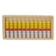 thumbnail image 1 of Ábaco clásico de 8,15 pulgadas y 11 columnas, herramienta educativa para niños de 6 a 7 años. Madera Amarillo Rojo Blanco, 1 of 7