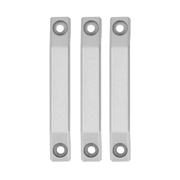 Manija De Gabinete De Aluminio, Juego De Manija De Puerta De Cajón De aleación De Aluminio, 3 Uds., Para Muebles Del Hogar, Distancia Del Orificio De 100mm