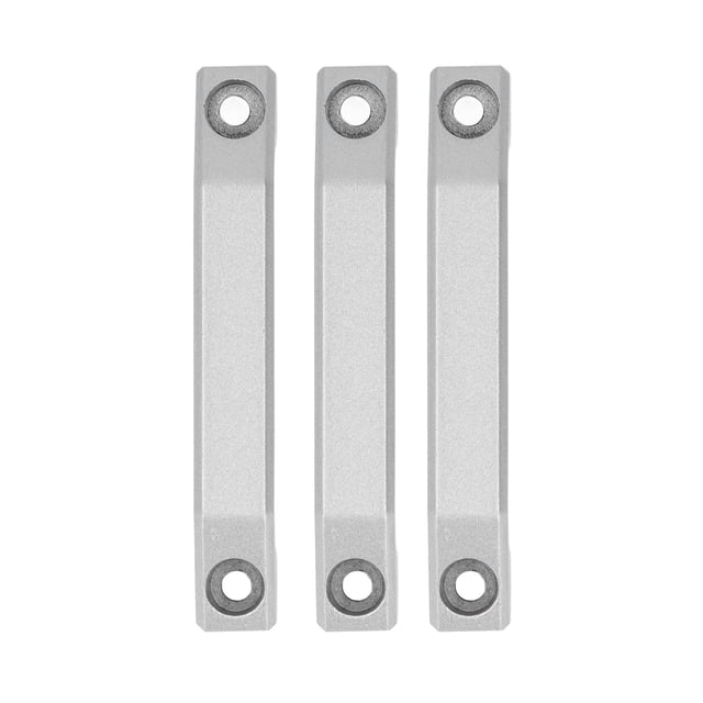 Manija De Gabinete De Aluminio, Juego De Manija De Puerta De Cajón De aleación De Aluminio, 3 Uds., Para Muebles Del Hogar, Distancia Del Orificio De 100mm
