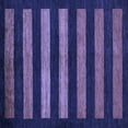 thumbnail image 1 of Ahgly Company Indoor Square Abstract Blue Modern Area Rugs, 7' Square, 1 of 4