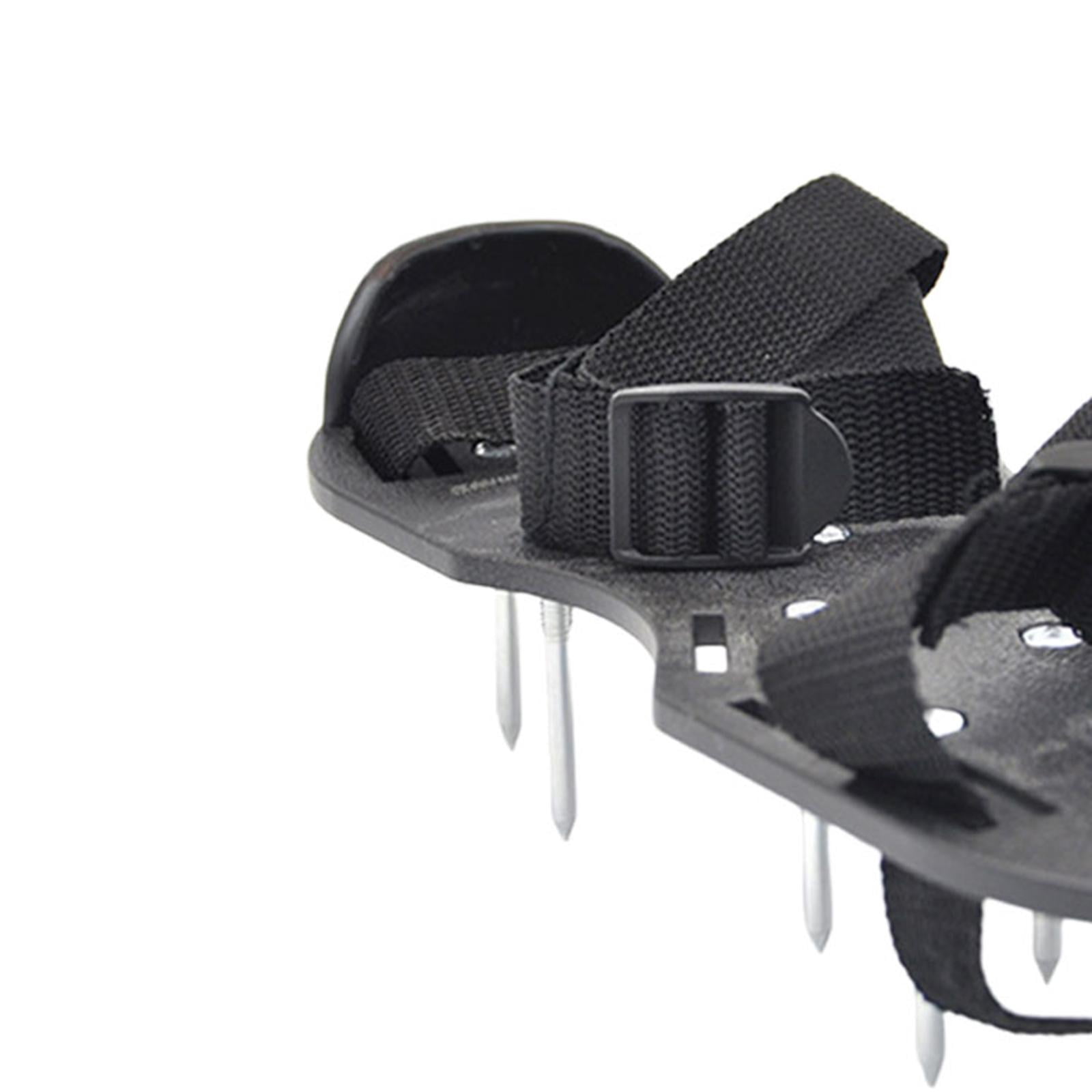 Aymzbd Lawn Aerator Shoes ,Aerator Lawn Tool,Aeration Shoes for Lawn, Aerator Shoes for Black